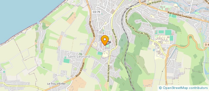 localisation de l'entreprise MONSIEUR BASTIEN LOISEL  FECAMP