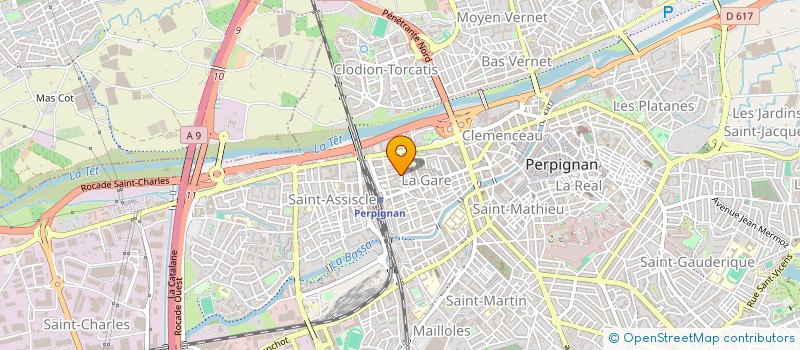 localisation de l'entreprise MONSIEUR BASTIEN LOPEZ  PERPIGNAN