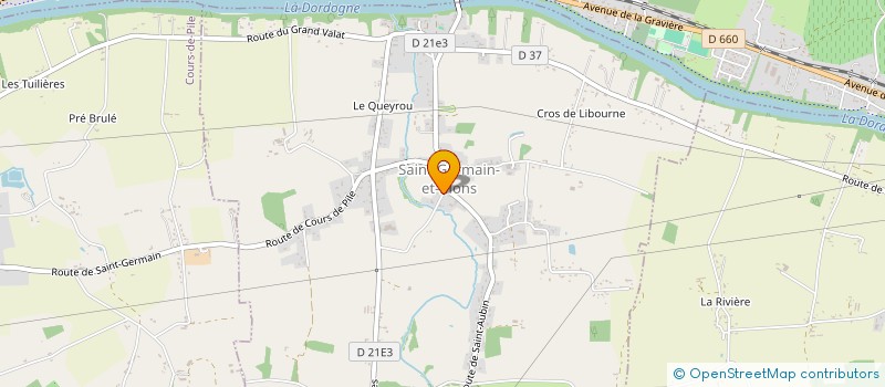 localisation de l'entreprise MONSIEUR BASTIEN LORIOU  SAINT-AGNE