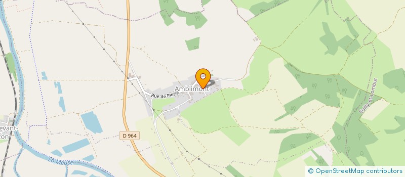 localisation de l'entreprise MONSIEUR BASTIEN LOUIS  MOUZON