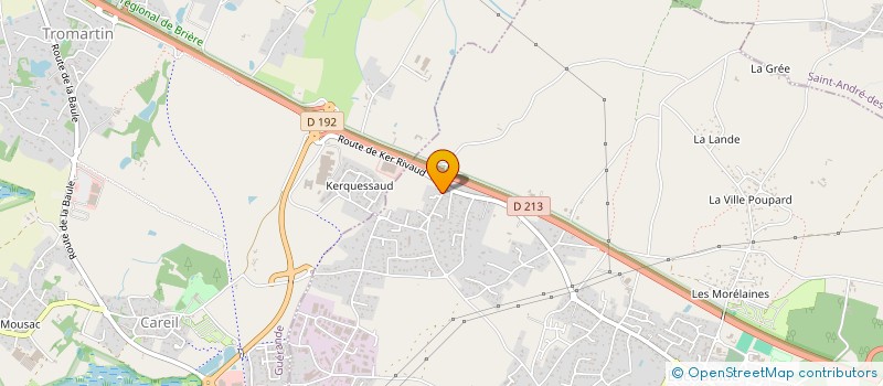 localisation de l'entreprise MONSIEUR BASTIEN LUSSON  LA CHAPELLE-DES-MARAIS