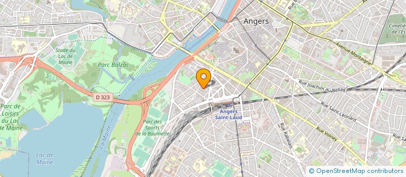 localisation de l'entreprise MONSIEUR BASTIEN MAINGRET  BECON-LES-GRANITS