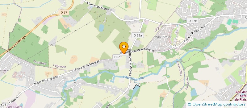 localisation de l'entreprise MONSIEUR BASTIEN MARCET  FONTENILLES