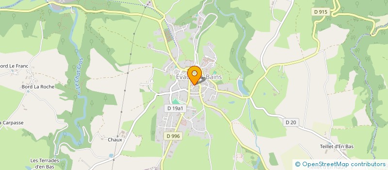 localisation de l'entreprise MONSIEUR BASTIEN MARCHAND à EVAUX-LES-BAINS