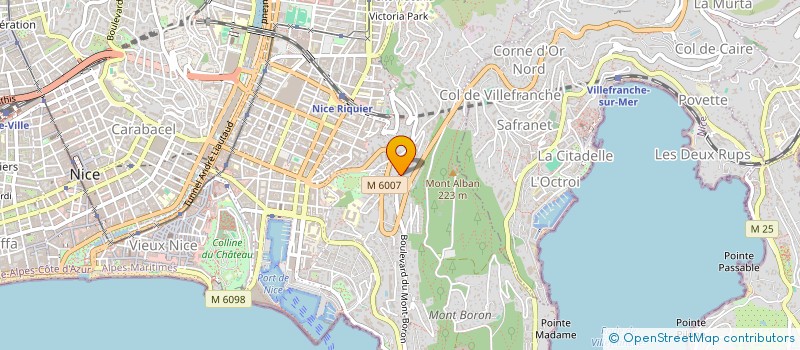 localisation de l'entreprise MONSIEUR BASTIEN MARIA à NICE
