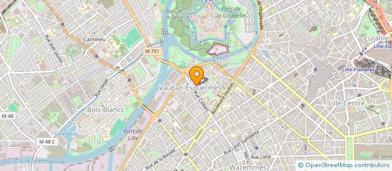 localisation de l'entreprise MONSIEUR BASTIEN MARTIN  LILLE