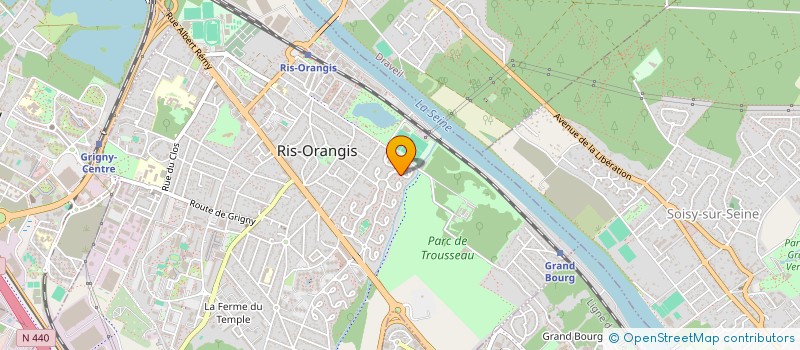 localisation de l'entreprise MONSIEUR BASTIEN MARTINELLI à RIS-ORANGIS