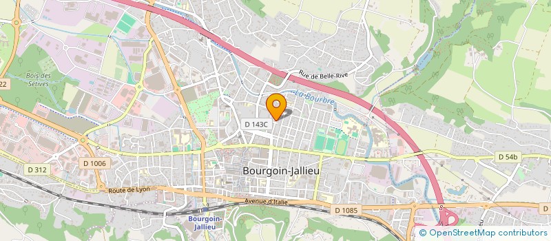 localisation de l'entreprise MONSIEUR BASTIEN MARTUCCI à BOURGOIN-JALLIEU