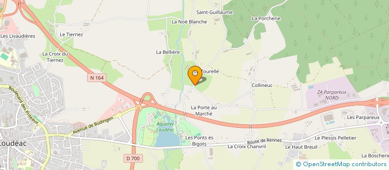 localisation de l'entreprise MONSIEUR BASTIEN MASSE à LOUDEAC