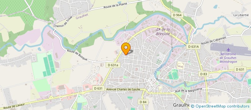 localisation de l'entreprise MONSIEUR BASTIEN MATTEI à GRAULHET