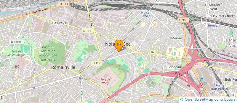 localisation de l'entreprise MONSIEUR BASTIEN MATUSZYNSKI à NOISY-LE-SEC