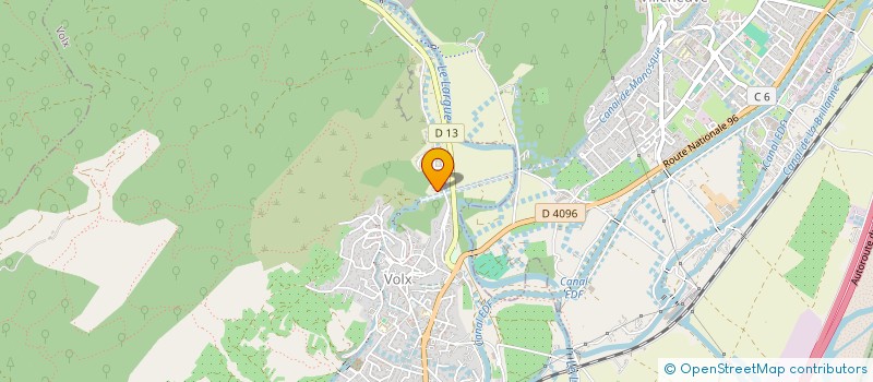 localisation de l'entreprise MONSIEUR BASTIEN MAUREL  VOLX