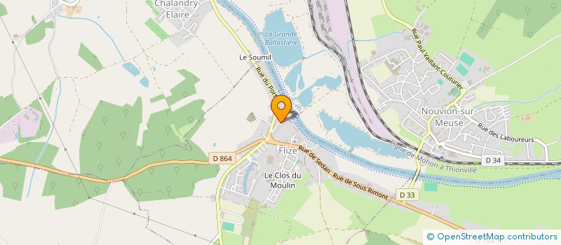 localisation de l'entreprise MONSIEUR BASTIEN MAZZOLINI  FLIZE