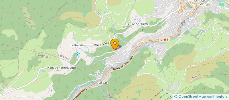 localisation de l'entreprise MONSIEUR BASTIEN MENGIN à LA BRESSE