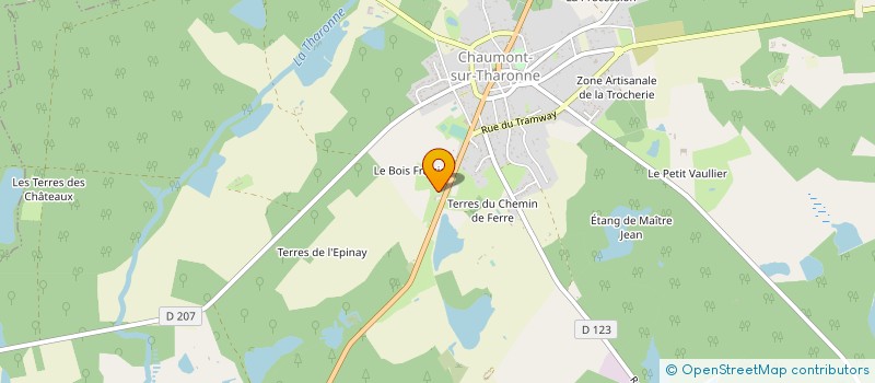 localisation de l'entreprise MONSIEUR BASTIEN MERLO  ORLEANS