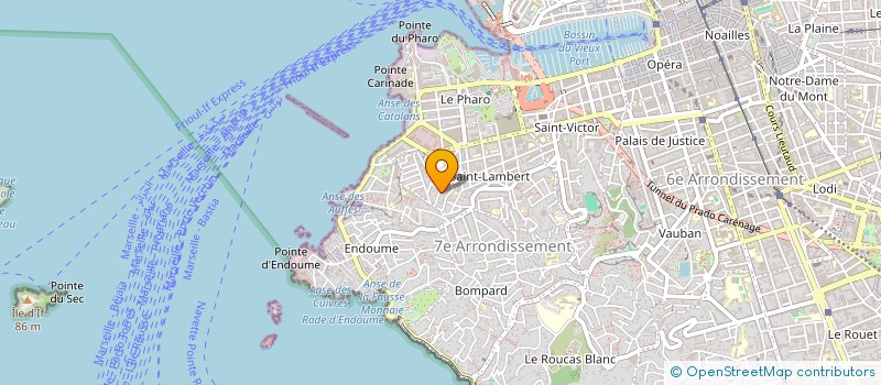 localisation de l'entreprise MONSIEUR BASTIEN MERY à MARSEILLE