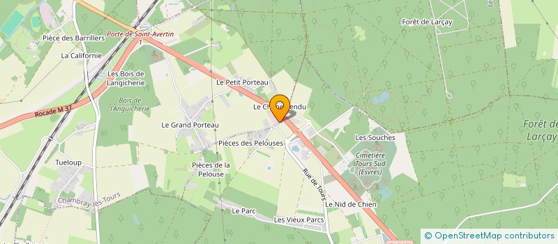 localisation de l'entreprise MONSIEUR BASTIEN MEYNIEL  BALLAN-MIRE