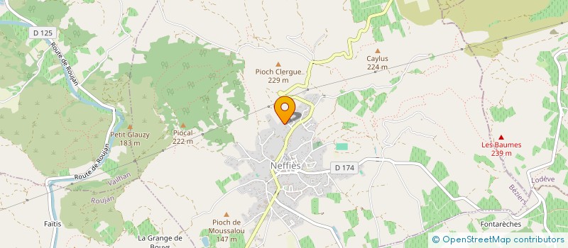 localisation de l'entreprise MONSIEUR BASTIEN MICHAU  NEFFIES