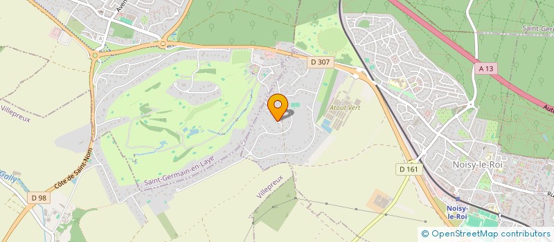 localisation de l'entreprise MONSIEUR BASTIEN MICHEL à NOISY-LE-ROI