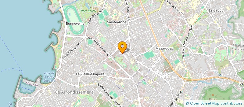 localisation de l'entreprise MONSIEUR BASTIEN MICHON à MARSEILLE