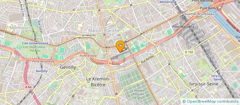 localisation de l'entreprise MONSIEUR BASTIEN MILOCHAU  PARIS