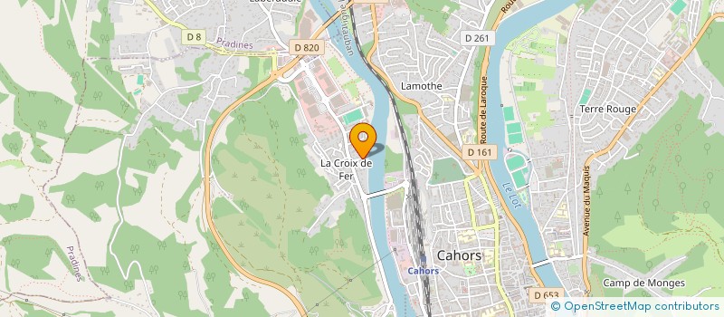 localisation de l'entreprise MONSIEUR BASTIEN MIQUEL à CAHORS