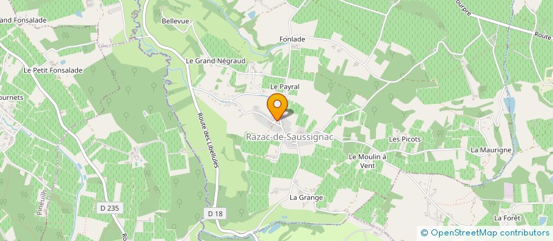 localisation de l'entreprise MONSIEUR BASTIEN MORIZE à BERGERAC