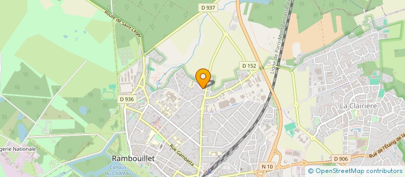 localisation de l'entreprise MONSIEUR BASTIEN MOSUR  RAMBOUILLET