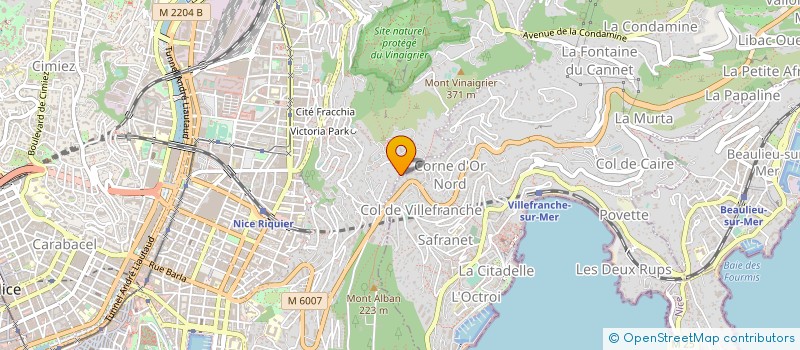 localisation de l'entreprise MONSIEUR BASTIEN NICOLAI à NICE