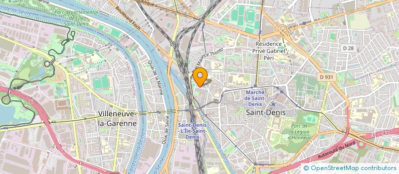 localisation de l'entreprise MONSIEUR BASTIEN NOHL à SAINT-DENIS