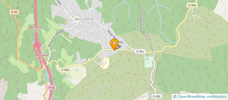 localisation de l'entreprise MONSIEUR BASTIEN NOMICOS  BELCODENE