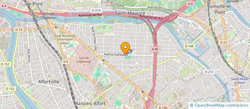 localisation de l'entreprise MONSIEUR BASTIEN ORENGE à MAISONS-ALFORT