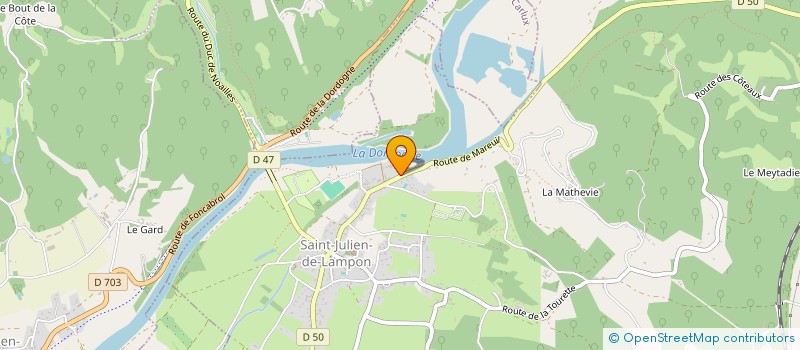localisation de l'entreprise MONSIEUR BASTIEN PAILLET à SAINT-JULIEN-DE-LAMPON