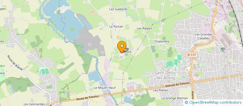 localisation de l'entreprise MONSIEUR BASTIEN PAQUET à SAINT-DENIS-LES-BOURG