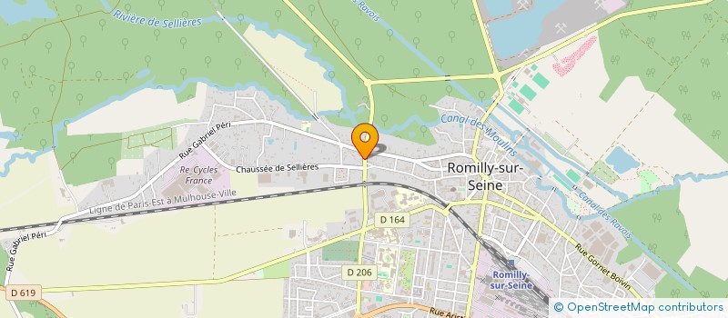 localisation de l'entreprise MONSIEUR BASTIEN PAYET  ROMILLY-SUR-SEINE