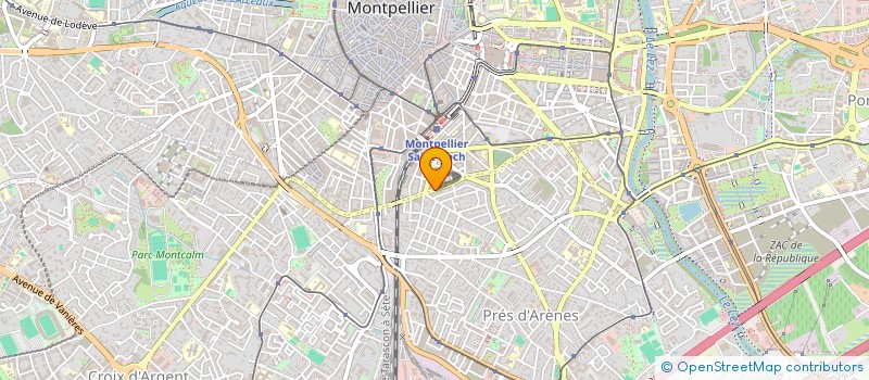 localisation de l'entreprise MONSIEUR BASTIEN PELE à MONTPELLIER