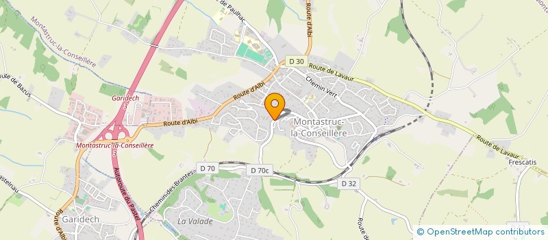 localisation de l'entreprise MONSIEUR BASTIEN PERRON à MONTASTRUC-LA-CONSEILLERE