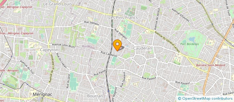 localisation de l'entreprise MONSIEUR BASTIEN PICART à BORDEAUX