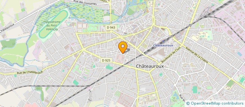 localisation de l'entreprise MONSIEUR BASTIEN PIET à CHATEAUROUX