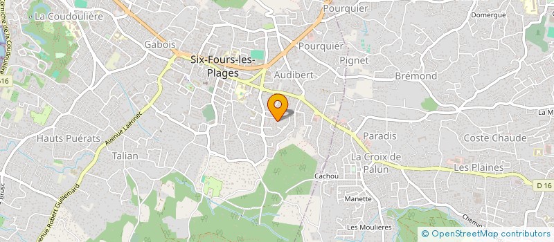 localisation de l'entreprise MONSIEUR BASTIEN POCCHIOLO à LA SEYNE-SUR-MER