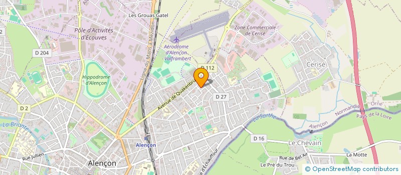 localisation de l'entreprise MONSIEUR BASTIEN POIRIER à VALFRAMBERT