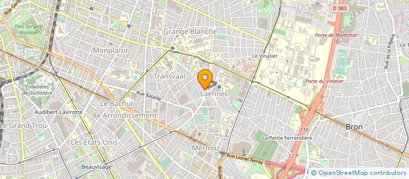 localisation de l'entreprise MONSIEUR BASTIEN PONCET à LYON