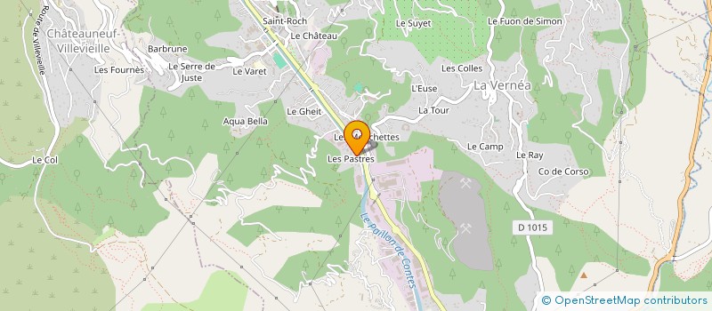 localisation de l'entreprise MONSIEUR BASTIEN POUJOL  CONTES