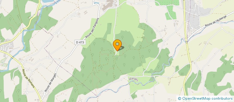 localisation de l'entreprise MONSIEUR BASTIEN PRELLE  MARGES