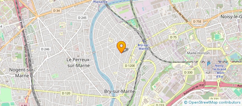 localisation de l'entreprise MONSIEUR BASTIEN PRIGENT à BRY-SUR-MARNE