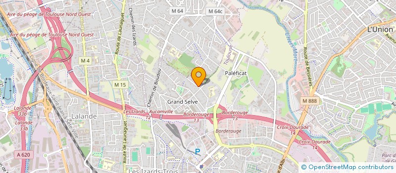 localisation de l'entreprise MONSIEUR BASTIEN PUEL  TOULOUSE