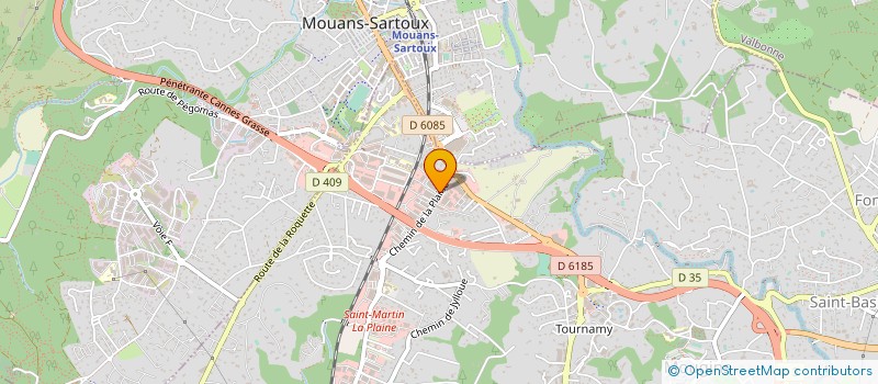 localisation de l'entreprise MONSIEUR BASTIEN PUTEGNAT à MOUGINS
