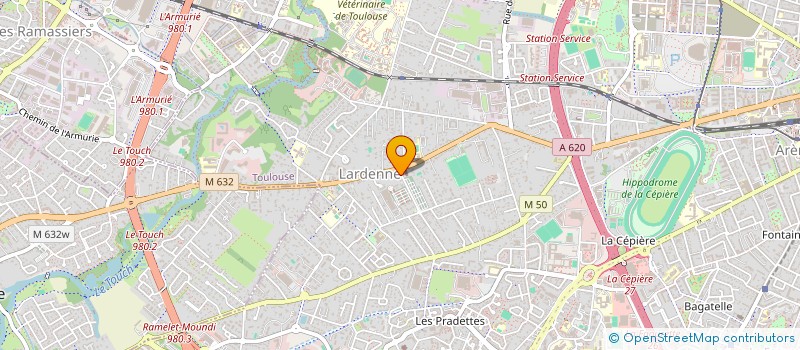 localisation de l'entreprise MONSIEUR BASTIEN PUTOLA  TOULOUSE