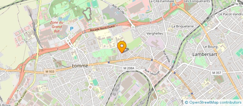 localisation de l'entreprise MONSIEUR BASTIEN QUIGNON à LILLE