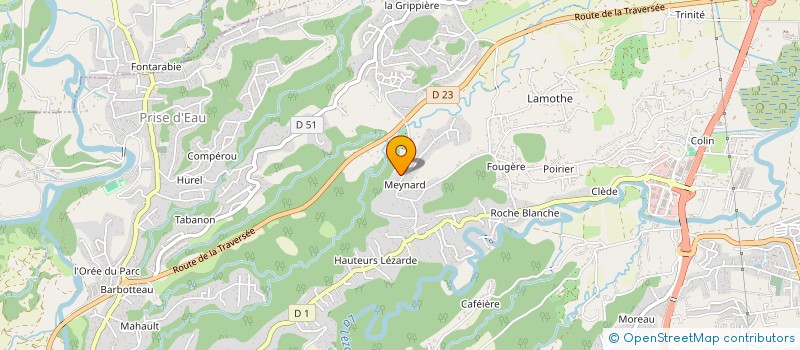 localisation de l'entreprise MONSIEUR BASTIEN QUIMPERT  PETIT-BOURG